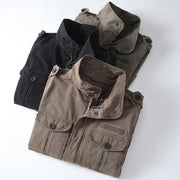 Casual Youth Jacket Loose Zip Men's Coat