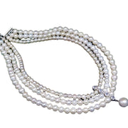 Fashion Natural Freshwater Pearl Necklace Female